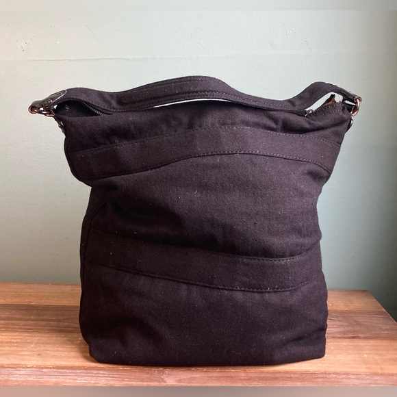 Gap Wool Blend Hobo Bucket Bag - Picture 2 of 11